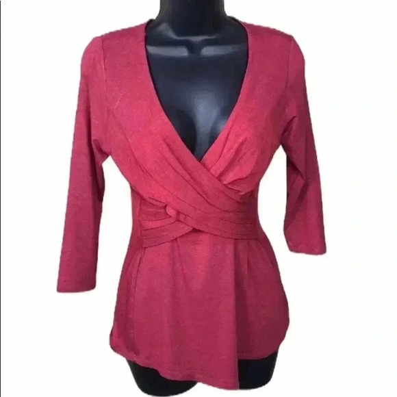 One September Precision Pleated Blouse Size P—B2 - Picture 2 of 7